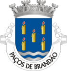 Wappen von Paços de Brandão