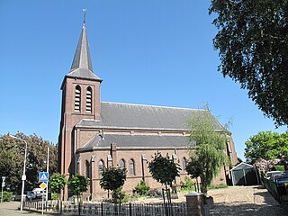 Valburg Village in Gelderland, Netherlands