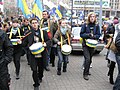 Актывісты Відсічы падчас пратэстаў супраць Падатковага кодэкса