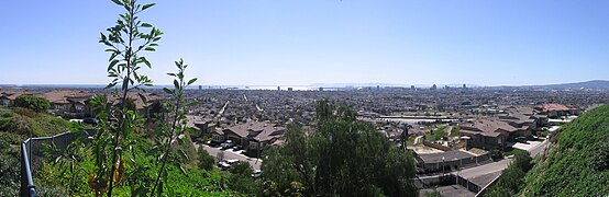 View of coastal Long Beach, California, from Signal Hill.jpg