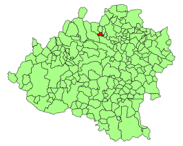 Kaart van Villar del Ala