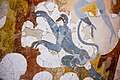 Wall painting of blue monkeys from Akrotiri (room B 6) - Thera MPT - 02