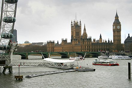 Passenger service on the River Thames