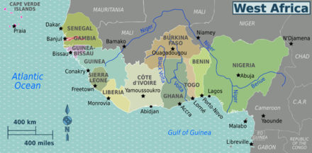 Countries of West Africa