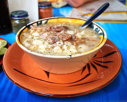 Pozole is a traditional soup or stew from Mexico.