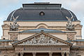 Deutsch: Das Dach des hessischen Staatstheaters Wiesbaden, Parkseite English: The roof of the Staatstheaters Wiesbaden as seen from the park Warmer Damm