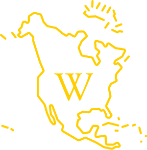 WikiConference North America - Continent Logo yellow.svg