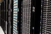 Wikimedia Foundation servers as seen from the front