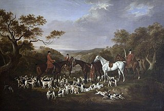 Lord Anson's Hunt on Cannock Chase