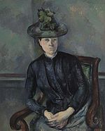 Woman in a Green Hat (by Paul Cézanne, 1894-95).jpg