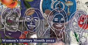 Women's History Month Wikimedia UK 2022 banner