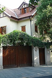 A house on Wukang Road (Route Ferguson), a well-preserved example of a residential street in the former French Concession Wukang 109.JPG