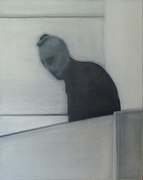 बेल्जियन कलाकार जेवियर ट्रिकॉट ने बनवलेले तैल चित्र ज्यात एक मुखवटा घातलेला आतंकवादी दिखावला आहे