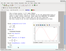 Beskrivelse av Yacas-texmacs-gnuplot.png-bildet.