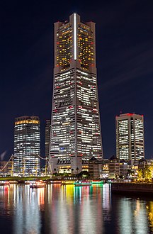 Yokohama Landmark Tower at night.jpg