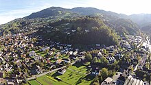 Hochälpele-Weißenfluh-Gruppe von Dornbirn aus