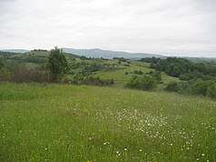 Paisagem no Parque Natural Žumberak