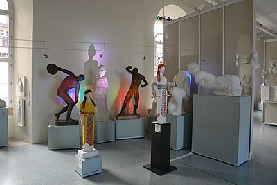 'Das Licht der Götter', Installation von Serge Le Goff im Museum der Universität Tübingen (MUT).JPG