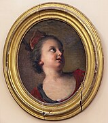 Fillette - Tête d'étude (Little girl - Study of a head) - Jean-Marc Nattier - Musée des Beaux-Arts d'Agen