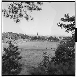Levermyrin kenttä vuonna 1954