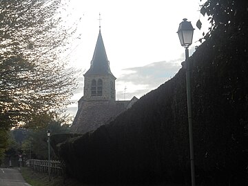 Église Saint-Jean-Baptiste de Choisel, en novembre 2018.