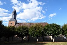 La iglesia de Saint-Sylvain.