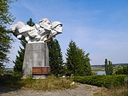 Пам'ятник воїнам 18-ої Армії, які звільнили місто Хмільник P1670420 Широка Гребля.jpg