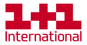 File:1 plus 1 International logo.svg