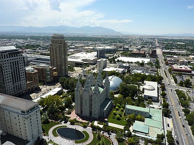 Temple Square: Geschichte, Moderne Nutzung, Einzelnachweise