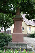 War memorial for those who fell in the war of 1870/71