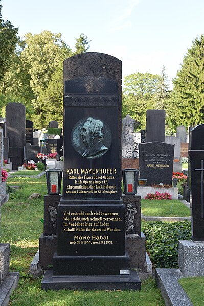 File:2017-08-147 064 Friedhof Hietzing - Karl Mayerhofer.jpg