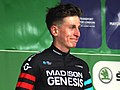 2018 Tour of Britain stage 8 113 Matt Holmes on the podium.JPG