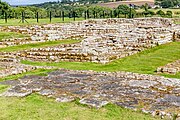 A view of Cilurnum along Hadrian's Wall in the United Kingdom.