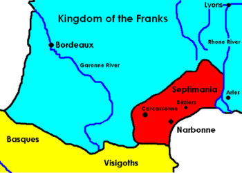 Septimanien im 6. Jahrhundert
