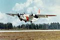 Fairchild C-123B; "C-123 Fairchild, 7th Coast Guard Dist., Miami." (photo taken 1971)