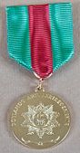 Gotland Artillery Regiment Medal of Merit in gold.