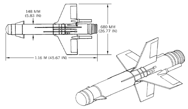 AT-2A Swatter missile