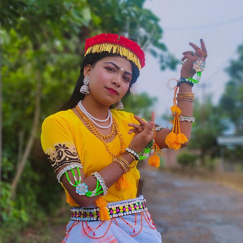 Traditional Dress of uttarakhand for Bhotiya(Rongpa) culture - YouTube