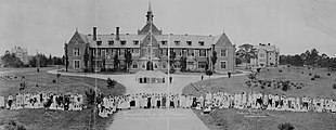 Alabama Women's College in 1918, which would later become Huntingdon College Alabama Women's College 1918.jpg