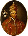 Srednjeveška podoba papeža Aleksandra II. (olje na platno)
