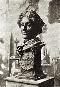 Gilbert, bust of Paulus, 1906.[1]