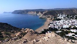 Panorama di acqua amara.