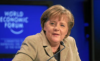 DAVOS/SWITZERLAND, 28JAN11 - Angela Merkel, Fe...