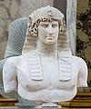 Billede af Antinous i form af guden Osiris.