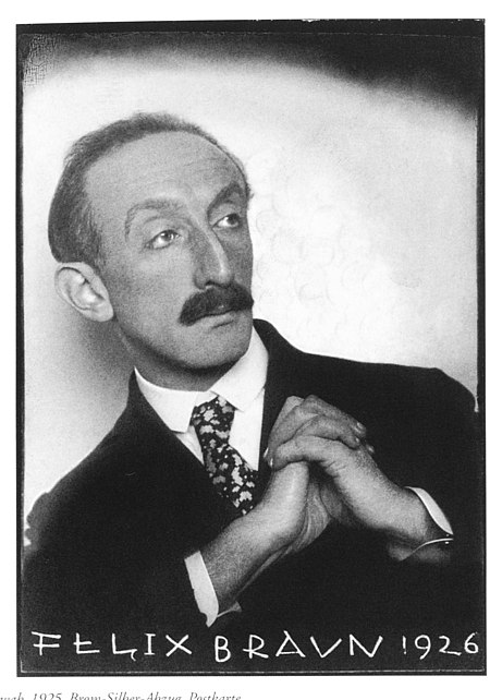 Anton Josef Trčka Felix Braun 1926.jpg