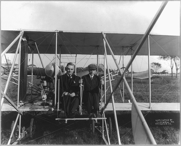 File:Arch Hoxsey and Gov. Charles S. Deneen in airplane LCCN2003662146.jpg