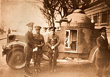 Argentine Model 26 armoured car Argentine Crossley Armored Car Model 1926.jpg