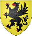 Armoiries de la famille de Kayl family, même origine que les seigneurs de Bettembourg et les prévôts de Remich.