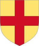 Coat of Arms of the House of Burgh Arms of the House of de Burgh.svg