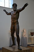 Artemision Zeus or Poseidon, c. 460 BC, Archaeological Museum of Athens (14078547272).jpg